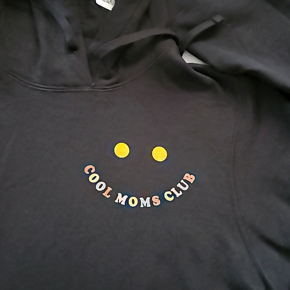 *NWOT* Cool Moms Club Hooded Sweatshirt - Picture 7 of 7